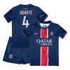 Maillot de Supporter Paris Saint-Germain Manuel Ugarte 4 Domicile 2024-25 Pour Enfant